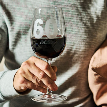 Personalised Birthday Gift Wine Glass, 3 of 3