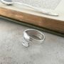 Lasting Rose Vintage Spoon Ring, thumbnail 4 of 5