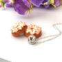 Sterling Silver Mini Doughnut Necklace, thumbnail 10 of 12