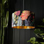 Acid Jungle Lampshade With Gold Lining, thumbnail 1 of 8