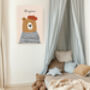 Bojour Bear Nursery Art Print, thumbnail 4 of 4