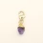 Amethyst Owner Necklace And Pet Collar Charm Set, thumbnail 6 of 7