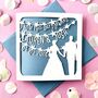From This Day Personalised Wedding Card, thumbnail 1 of 6