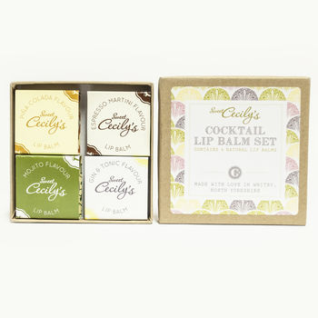 Cocktail Lip Balm Gift Box, 5 of 5