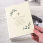 Personalised Botanical Cross Photo Album With Sleeves, thumbnail 1 of 9