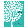 Personalised Tree Wedding Guest Book Print, thumbnail 2 of 5