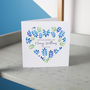 Personalised Heart Christening Card For Boys And Girls, thumbnail 8 of 10