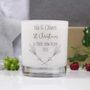 New Home Christmas Scented Glass Candle, thumbnail 4 of 9