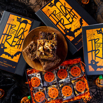 'Trick Or Treat' Vegan Luxury Brownie Bites, 3 of 7