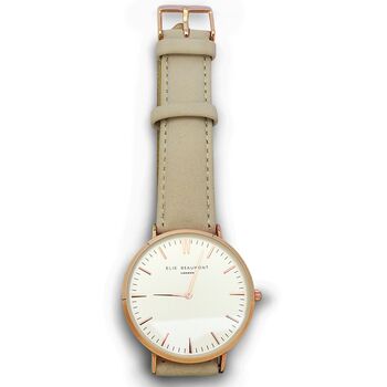 Ladies Personalised Leather Watch, 2 of 12