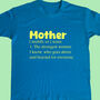 Personalised Mother Noun T Shirt, thumbnail 1 of 5