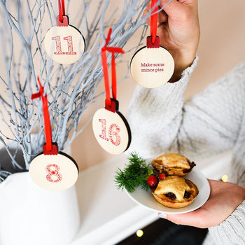Personalised Wooden Activity Advent Calendar, 2 of 5