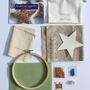 Make Your Own Christmas Tree Star Topper Kit, Gold, thumbnail 8 of 12