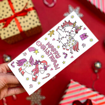 Letters From Santa Colour In Pyjamas Craft Kit, 6 of 6