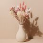 Pastel Romantic Cut Dried Flowers Letterbox Gift, thumbnail 5 of 7