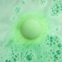 Happy Holidays Peppermint Christmas Bath Bomb Gift, thumbnail 3 of 5