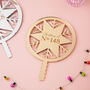 Personalised House Number Christmas Snowflake Tree Topper, thumbnail 1 of 8