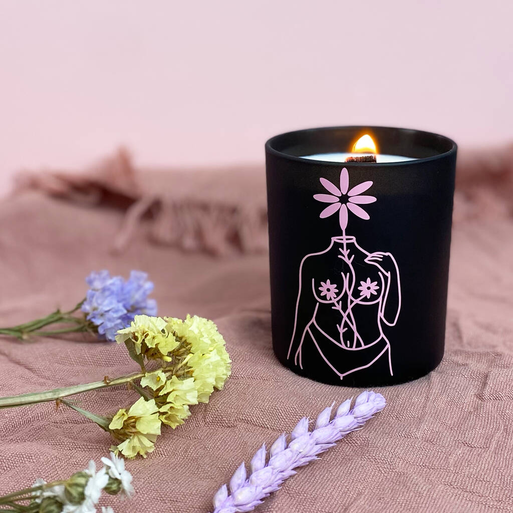 'She Is Beauty' Scented Luxury Candle, 1 of 2
