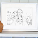 Personalised Family And Friends Sketch By Lucy Sheeran ...