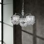 Mason Three Light Crystal Chandelier, thumbnail 1 of 3