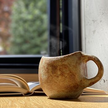 Ceramic Handmade Mug Stoneware Matcha Coffee Tea Cup, 7 of 7