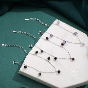 Natural Garnet Bracelet, 4 of 10