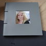 Square Frame Fronted Leather Photo Album, thumbnail 3 of 12