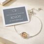 Knot Of Friendship Drawstring Adjustable Bracelet, thumbnail 1 of 6