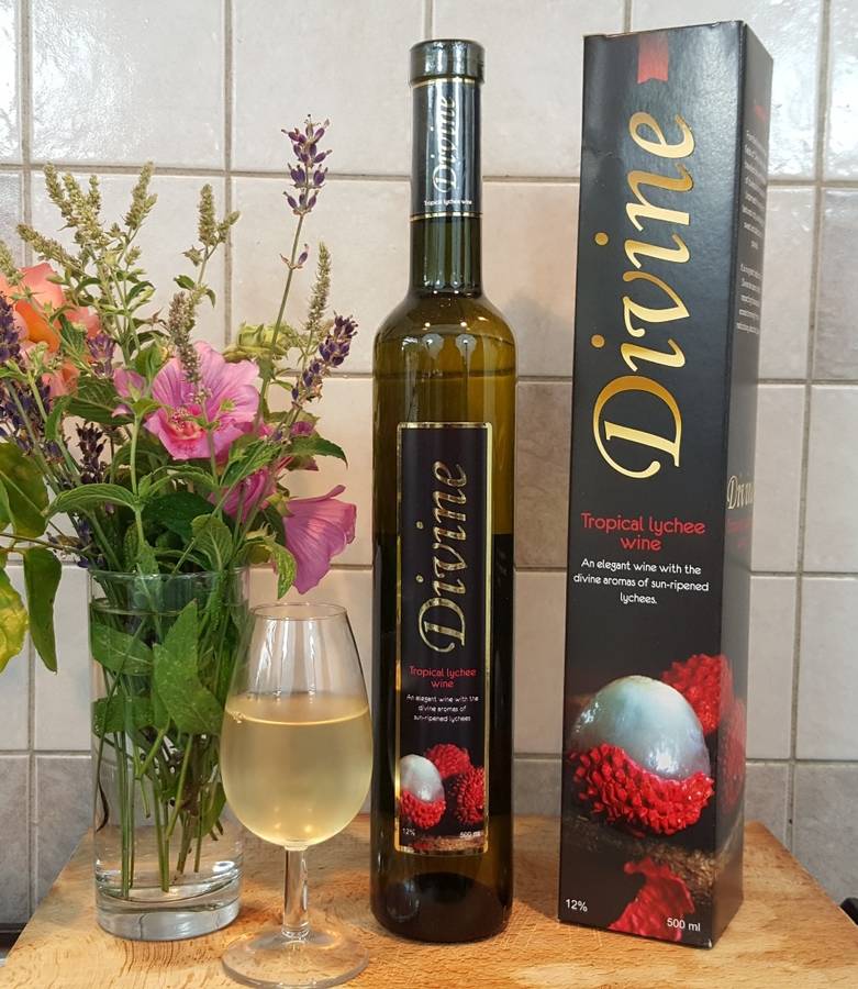 Divine Tropical Lychee Wine With Lychee Martini Recipe, 1 of 2