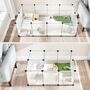 Pet Playpen With Floor Panel Enclosure System, thumbnail 4 of 9