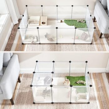 Pet Playpen With Floor Panel Enclosure System, 4 of 9