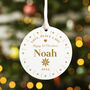 Personalised Babys First Christmas Bauble, thumbnail 2 of 9
