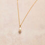 Pearl Back Drop Necklace Lariat For Wedding, thumbnail 4 of 12