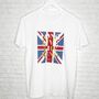 Long Live The King Union Jack Coronation Adult T Shirt, thumbnail 1 of 2