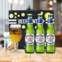 Peroni Nastro Azzuro Italian Lager Gift Set With Beerhunter Glass Three Pack, thumbnail 1 of 4