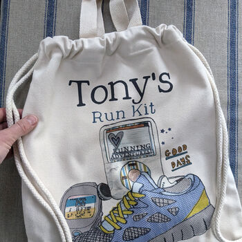 Personalised Run Kit Bag, 2 of 6