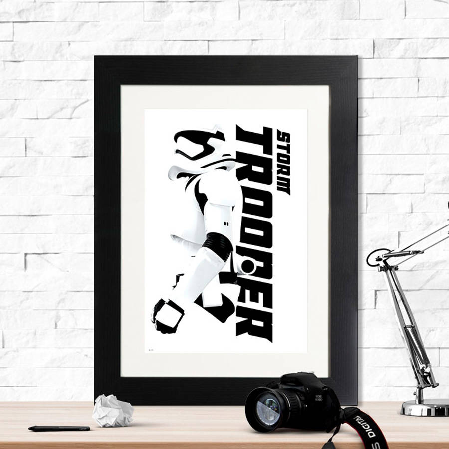 Download Star Wars Stormtrooper Graphic Print By Instajunction ...