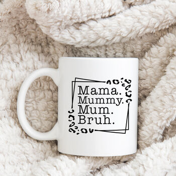 Funny Evolution Of Motherhood Mug, 4 of 7