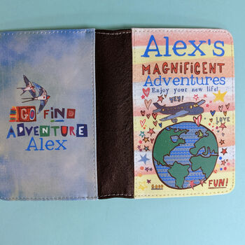 Personalised Travelling The World Passport Holder, 11 of 12