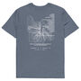 London Coffee Scene Organic Cotton Embroidered T Shirt, thumbnail 2 of 12