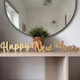 Happy New Year Standing Table Sign Décor, thumbnail 1 of 5