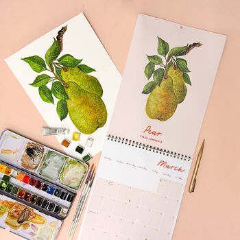 2025 Fruit Illustration Wall Calendar, 5 of 12