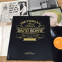 David Bowie Personalised Gift Music Legend Deluxe Book, thumbnail 1 of 11