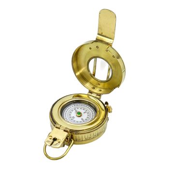 Personalised Brass British Army Prismatic Marching Compass, 5 of 12