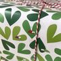 Leaf Hearts And Bug Wrapping Paper Or Gift Wrap Set, thumbnail 4 of 12