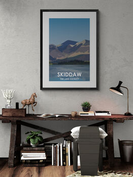 Lake District Peaks And Lakes Set Of Seven Art Prints, 4 of 8