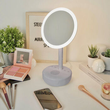 Halo Makeup Mirror And Bluetooth Speaker, 5 of 9