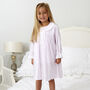 Ivory Smocked Dressing Gown, thumbnail 4 of 5