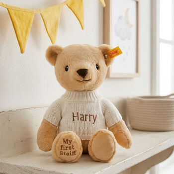 Personalised My First Steiff Teddy Bear, 7 of 7