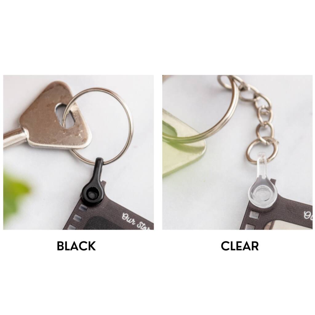 Personalised Film Strip Photograph Keyring By The Gifting Knot ...